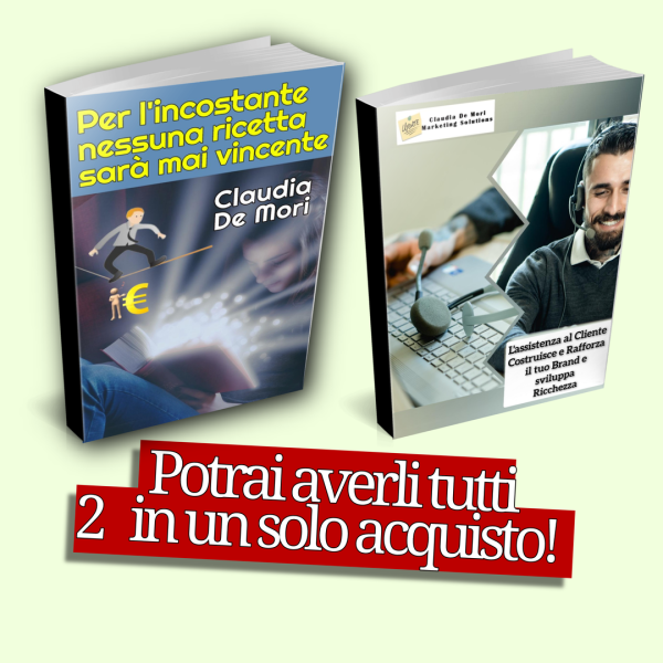 Coppia Ebook 2: 10 Storie Aziende + Assistenza al Cliente