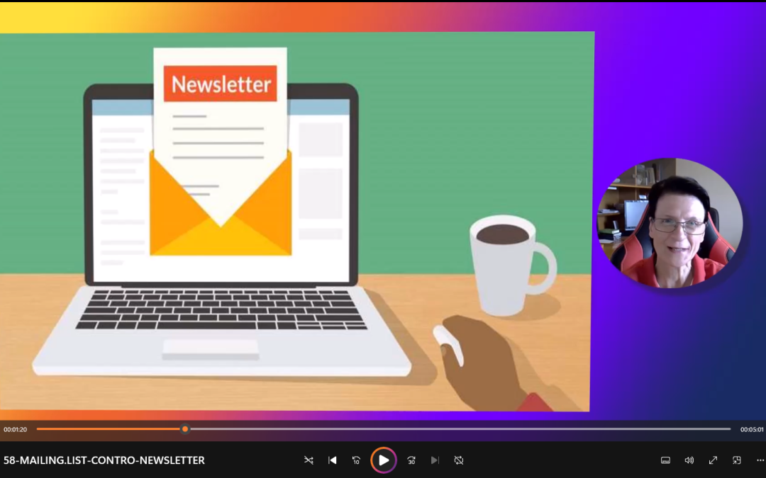 Qual è la differenza tra mailing list e news letter?